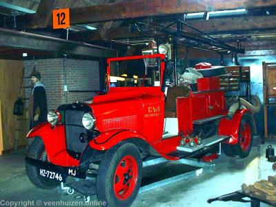 oude brandweerauto