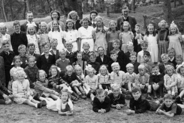 1947 Schoolreisje naar Appelscha