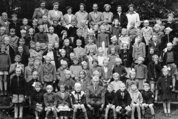 1955 Schoolreisje naar Paterswolde