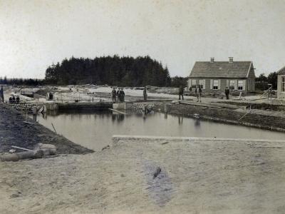 sluis 1 richting oost -1883 Julius Friedrich von Kolkow