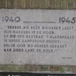 plaquette met tekst